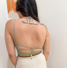 Load image into Gallery viewer, Juliet low back tank (4 more colors)
