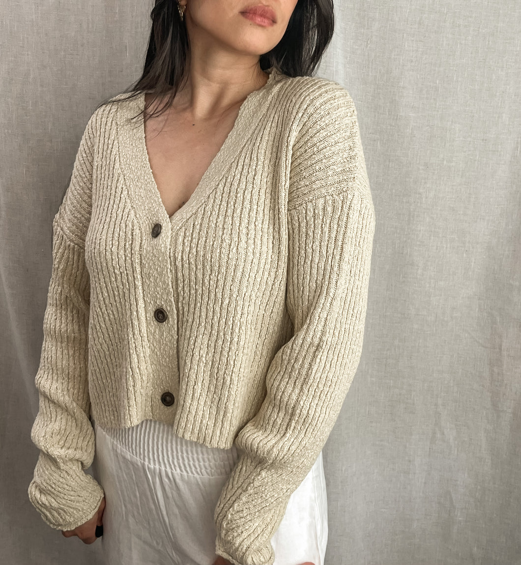 May Cotton knit Cardigan